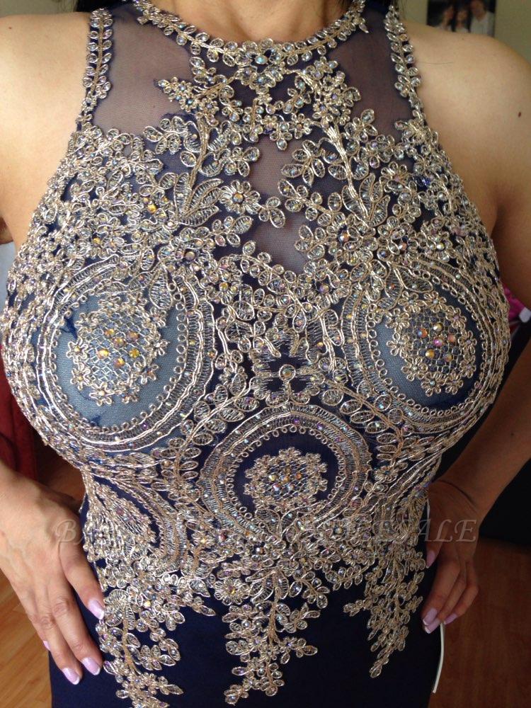 BROOKLYNN | Mermaid Black Prom Dresses with Lace Appliques ...
