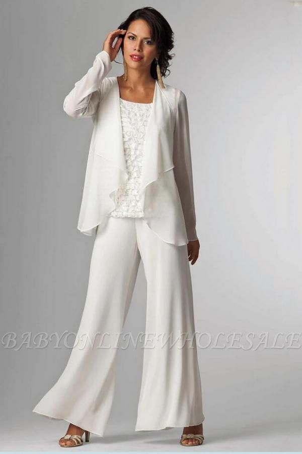Women Dressy Pants Suits for Mother of the Bride Daily Wear