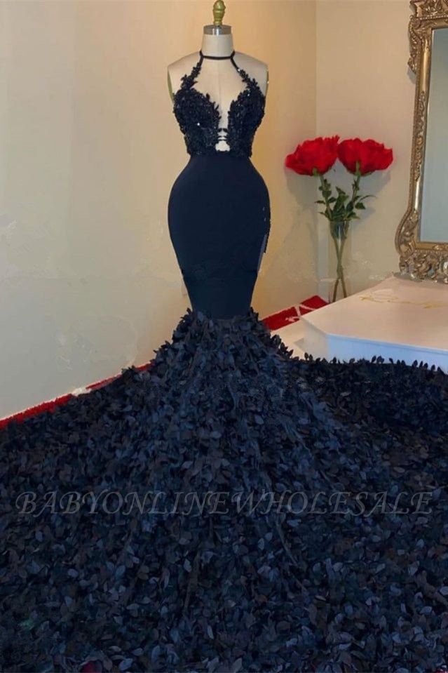 Расклешенное платье для выпускного вечера с цветочным принтом силуэта «русалка»