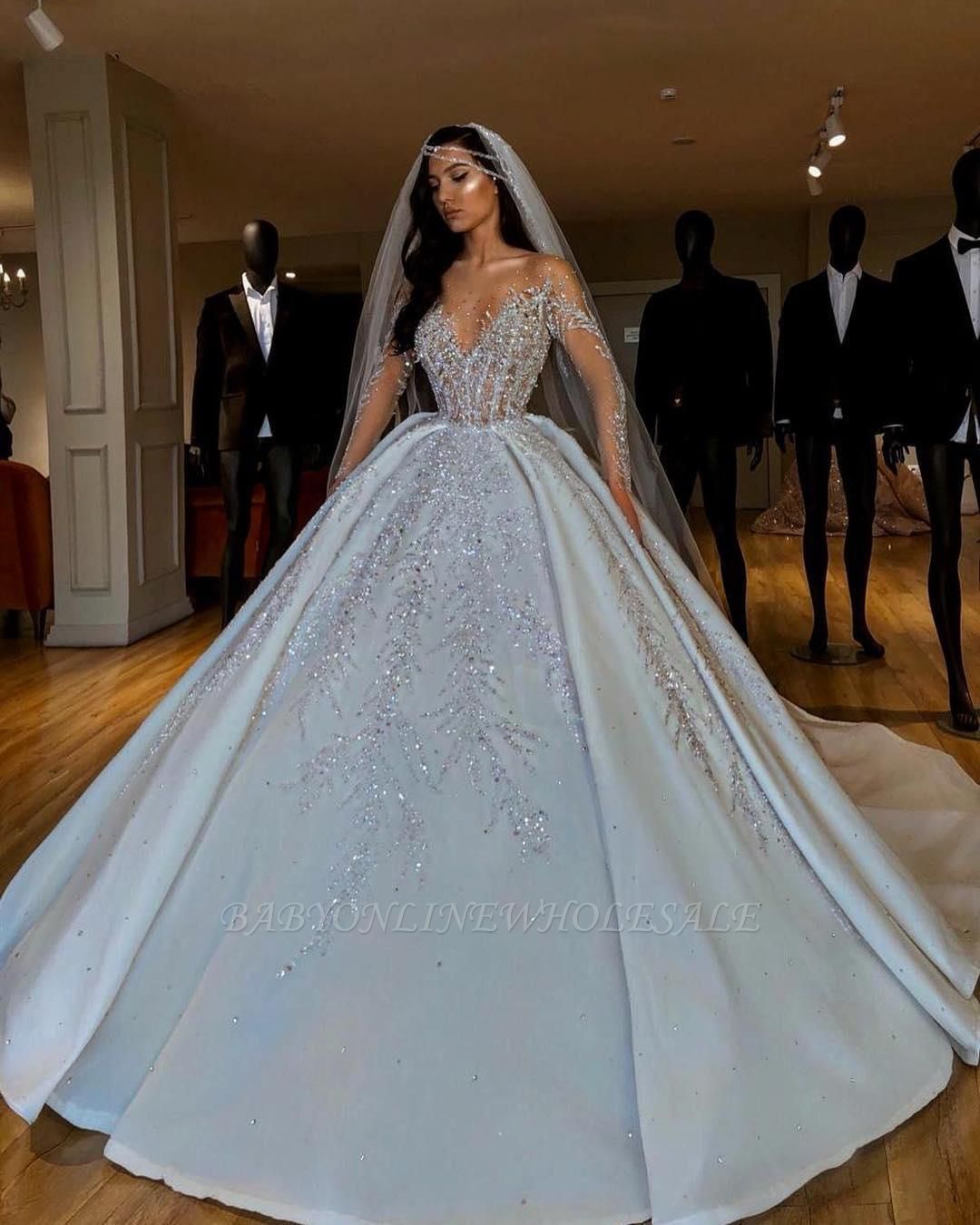 diamond ball gowns