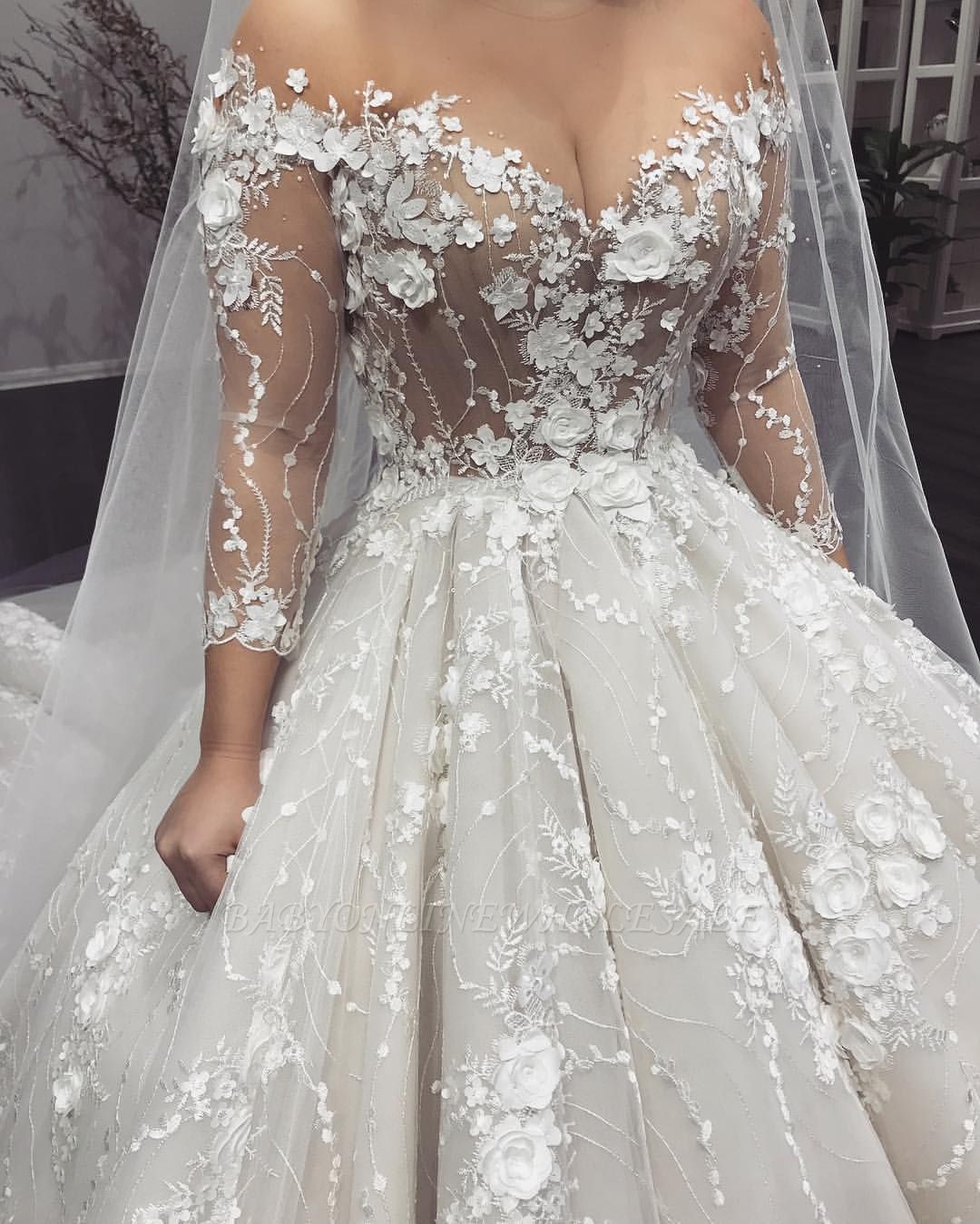 sexy-crew-neck-long-sleeve-princess-bridal-gowns-2020-lace-appliques