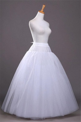 A-line Tulle Taffeta Wedding Petticoat_4
