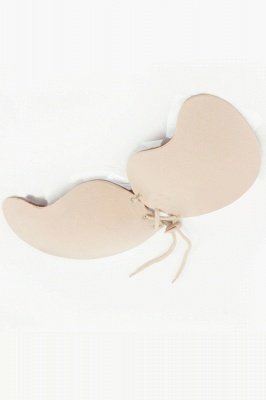 Fashion Cotton Silicone 3/4 Cup  Party Bra with Brooch_4
