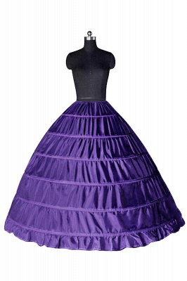 Colorful Taffeta Ball Gown Party Petticoats_6