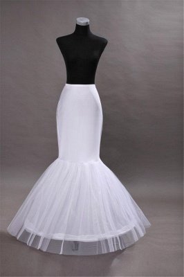Glamorous Taft Meerjungfrau Hochzeit Petticoats
