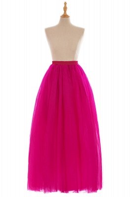 Glamorous A-line Floor-Length Skirt | Elastic Women's Skirts_5
