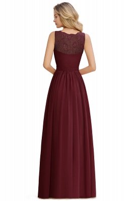 Beautiful V-neck Long Evening Dresses with soft Pleats | Sexy Sleeveless V-back Dusty Pink Womens Dress for Prom_20