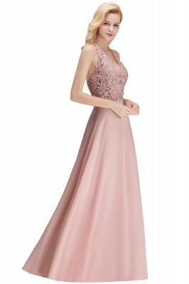 Sexy Halter Backless, Burgundy, Navy, Pink, Silver Sleeveless Princess Formal Dress_23