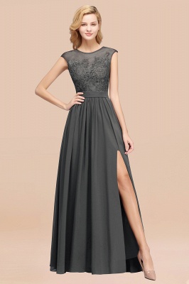 A-line Chiffon Lace Jewel Sleeveless Floor-Length Bridesmaid Dresses with Appliques_46