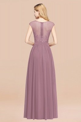 A-line Chiffon Lace Jewel Sleeveless Floor-Length Bridesmaid Dresses with Appliques_53
