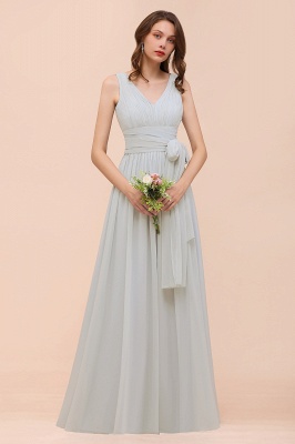 Infinity Bridesmaid Dress Soft Chiffon Aline Wedding Guest Dress Floor Length Prom Dress_4