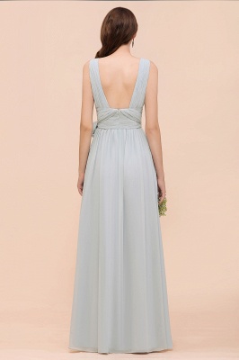 Infinity Bridesmaid Dress Soft Chiffon Aline Wedding Guest Dress Floor Length Prom Dress_10