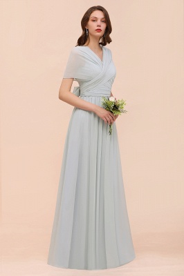 Infinity Bridesmaid Dress Soft Chiffon Aline Wedding Guest Dress Floor Length Prom Dress_9