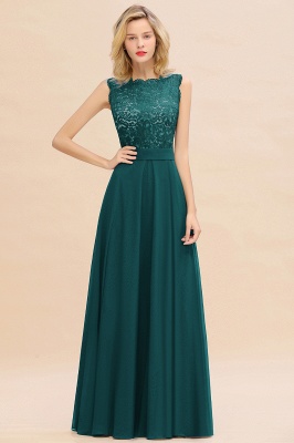Madge | Exquisite Scoop Sleeveless Bridesmaid Dress_33