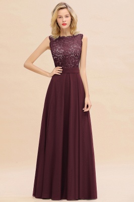Madge | Exquisite Scoop Sleeveless Bridesmaid Dress_47