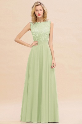 Madge | Exquisite Scoop Sleeveless Bridesmaid Dress_35