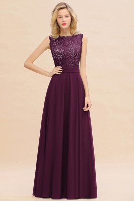 Madge | Exquisite Scoop Sleeveless Bridesmaid Dress_20