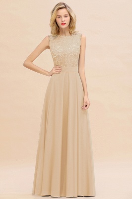 Madge | Exquisite Scoop Sleeveless Bridesmaid Dress_14