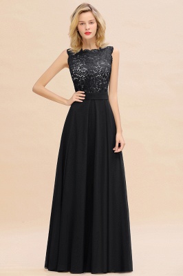 Madge | Exquisite Scoop Sleeveless Bridesmaid Dress_29
