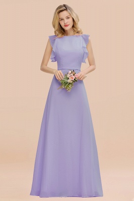 Cecilia | Chic Simple Jewel Sleeveless Bridesmaid Dress Online_21