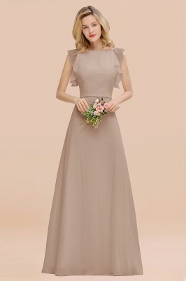 Cecilia | Chic Simple Jewel Sleeveless Bridesmaid Dress Online_16
