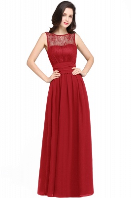 Jewel Lace Keyhole Mantel bodenlangen schwarzen Chiffon Sexy Abendkleid_1