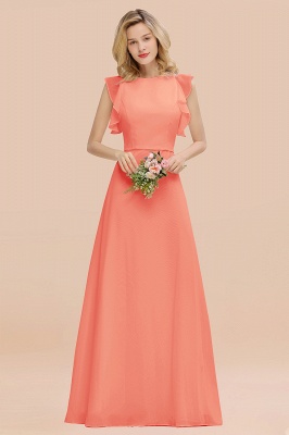 Cecilia | Chic Simple Jewel Sleeveless Bridesmaid Dress Online_45