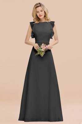 Cecilia | Chic Simple Jewel Sleeveless Bridesmaid Dress Online_46