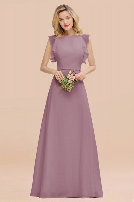 Cecilia | Chic Simple Jewel Sleeveless Bridesmaid Dress Online_43