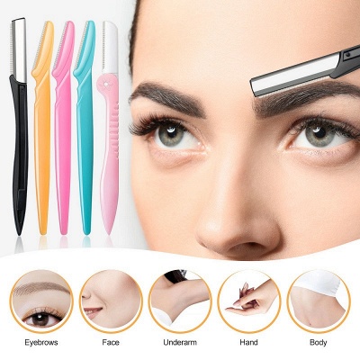 Kit de afeitadora de cejas 14 en 1 | Maquinilla De Afeitar Dermaplane Profesional Para Mujer_5